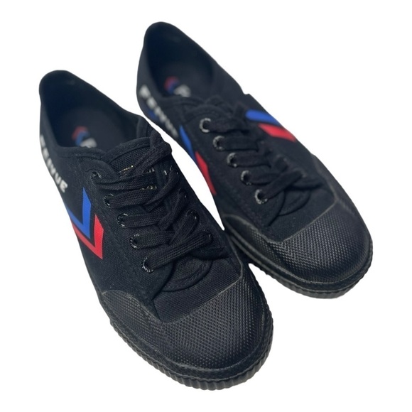 Feiyue 1920 Women’s Black Sneakers With Rubber Toe - Picture 8 of 9